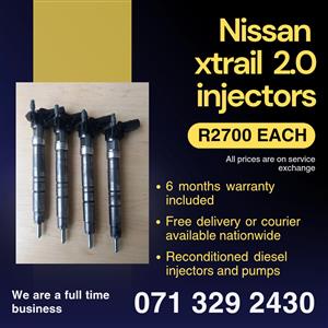 NISSAN XTRAIL 2.0 INJECTORS FOR SALE WITH WARRANTY 