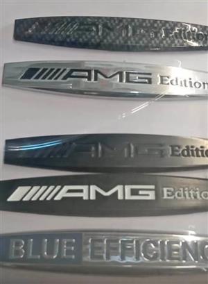 Mercedes Benz fender badges