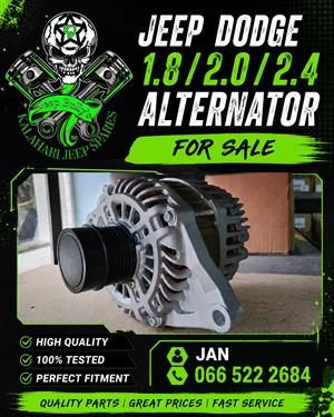 JEEP DODGE CHRYSLER 1.8/2.0/2.4 ALTERNATOR FOR SALE