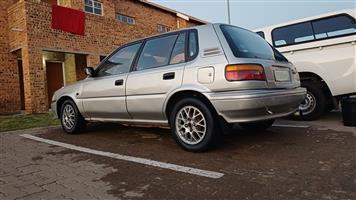 Toyota tazz ( conquest) 3 forward needes a bit of touch up small dents 
