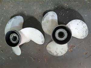 Yamaha 19inch props suit 75hp to 90hp 