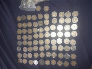 South African 🇿🇦Nelson mandela R5 coins and old (191)coins