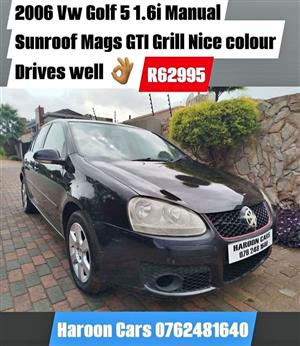 2006 Vw Golf 5 1.6i with GTI front