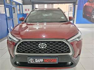 2022 Toyota Corolla Cross 1.8 xs 58000km  Maroon Automatic  Petrol  Leather interior