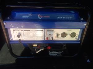 Mac Africa Petrol generator. Hardly used 