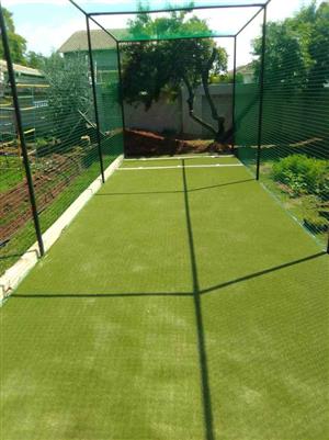 Cricket Net Installation-Fully built.
