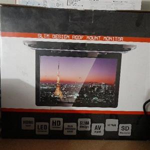12 inch roofmount led DVD screen with hdmi output Sale or SWAP?