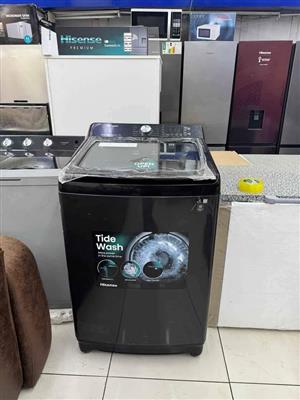  Hisense 18kg top loader machine is on special 