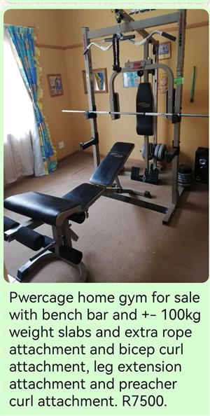 Powercage home gym for sale