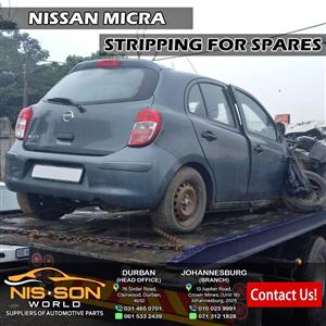 NISSAN MICRA STRIPPING FOR SPARES
