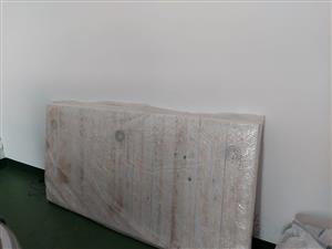 White Washed Headboard with Down-lights built in 