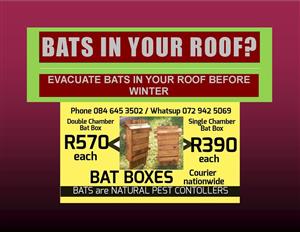 BATBOXES /VLERMUISKASTE