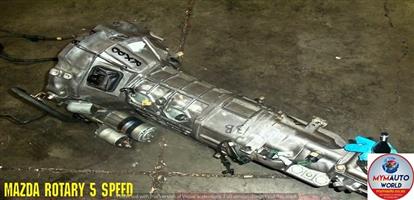 MAZDA ROTARY 6 SPEED GEARBOX