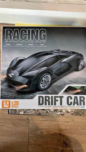 2 x drift racing remote cars . Used once. Collection in Seapoint.