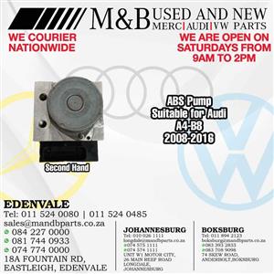 ABS Pump (Second Hand) Suitable for Audi A4-B  Part Number:8KO 907 379