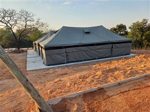 Military Marquis tent 10x5m