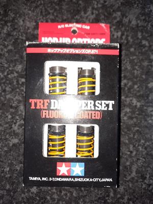 Tamiya Fluorine coated TRF damper set. 