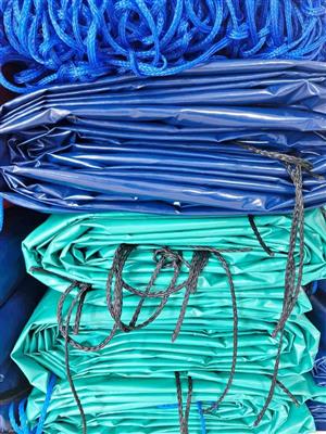 9MX9M HEAVY DUTY PVC TARPAULINS