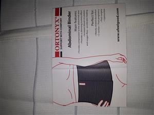Orthonyx 4 panel wide abdominal Binder for men & women