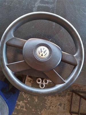 Vw polo bojwa steering wheel for sale 