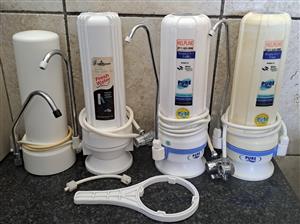 Water purifiers assorted. 