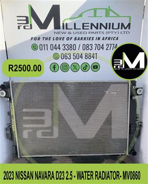 WATER RADIATOR - NISSAN NAVARA