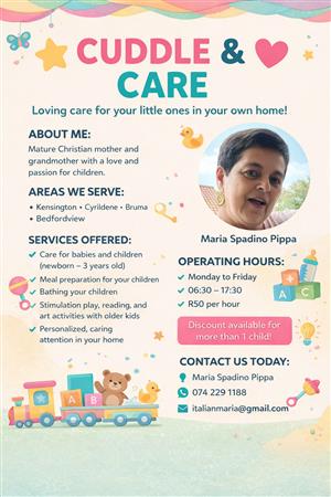 Cuddle and Care: Loving and Caring for you child