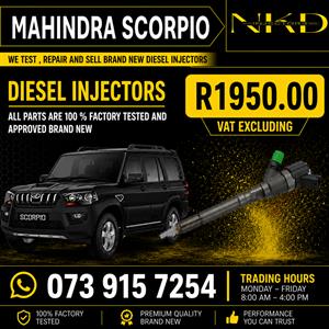 Mahindra_Scorpio_Injectors_On_Repair 