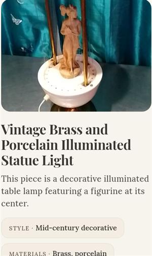 Old style lamp