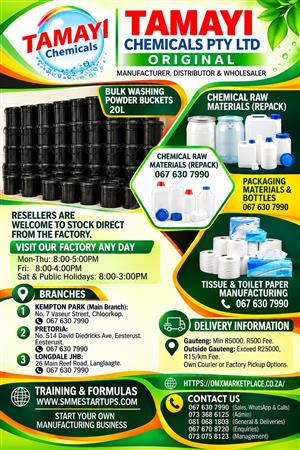 DETERGENTS AND WASHING POWDER