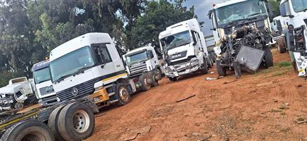 Trucks stripping for parts