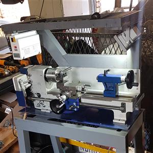 Metal mini Lathe brand new with servo motor and controller 