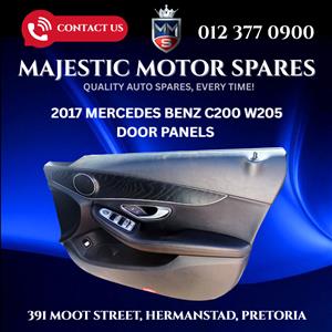 2017 Mercedes-Benz C200 W205 Door Panels – For Sale | Used 