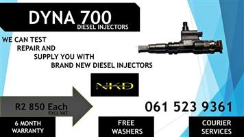 DYNA 700 DIESEL INJECTORS - -COURIER NATIONWIDE