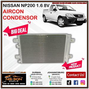 NISSAN NP200 1.6 8V AIRCON CONDENSOR