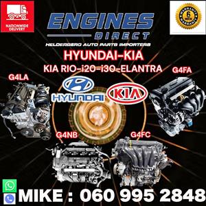 Import-Tested Hyundai G4 Series Engines – G4LA, G4FA, G4FC, G4NB – Quality Guaranteed