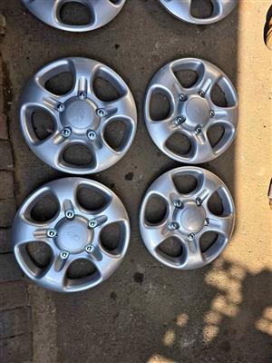 Mahindra scorpio 4x2 and 4x4 wheel caps available