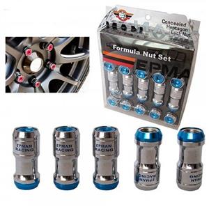 20 PCS Mags Racing Wheel Nuts M12 x 1.5mm Blue