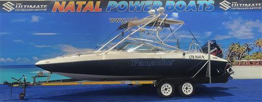 PANACHE 2150 ON TRAILER 200 HP YAMAHA V MAX FINANCE ARRANGED H