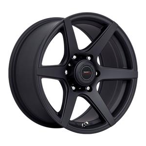 17″ A-Line Claw Grande 6/139 Satin Black alloy Wheels