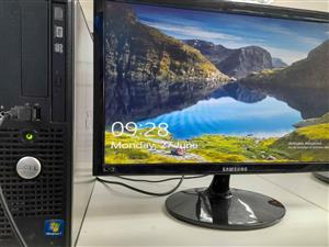 Pc box and screen