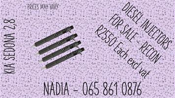 KIA SEDONA 2,8 BEST QUALITY RECONDITIONED DIESEL INJECTORS FOR SALE