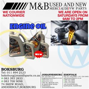 NEW ENGINE OIL FOR MERCEDES BNZ, AUDI, AND VW