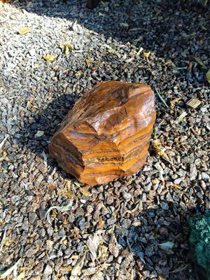 Tiger eye rock
