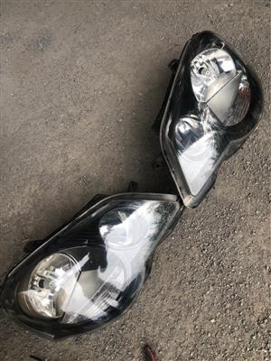 Polo vivo/bujwa headlights