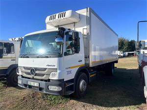 2014 Mercedes Benz 1528 Atego 8 ton with refrigerated body