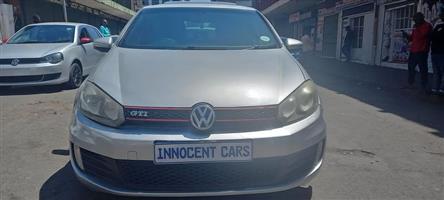 2012 VW GOLF VI GTI 2.0 PETROL, MANUAL TRANSMISSION, SILVER COLOUR MILEAGE 