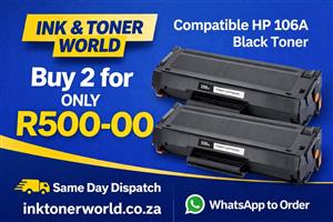HP 106A Compatible Black Toner Cartridge