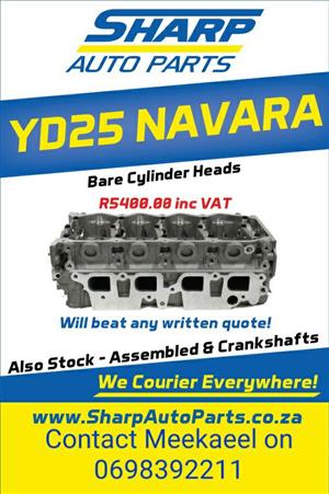 Navara YD25 Bare Head for Sale