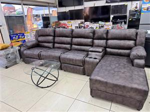  Brand new, high-quality original Buffalo Suede L-Shape Couch 